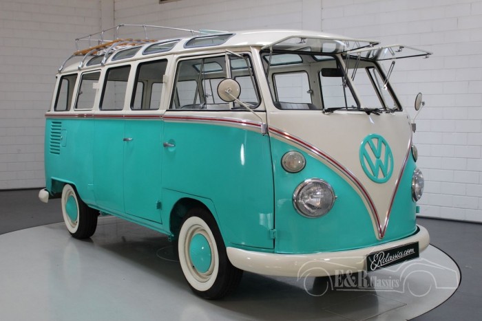 Volkswagen T1 Samba Bus 23 Fenster 1971 Zum Kauf Bei Erclassics