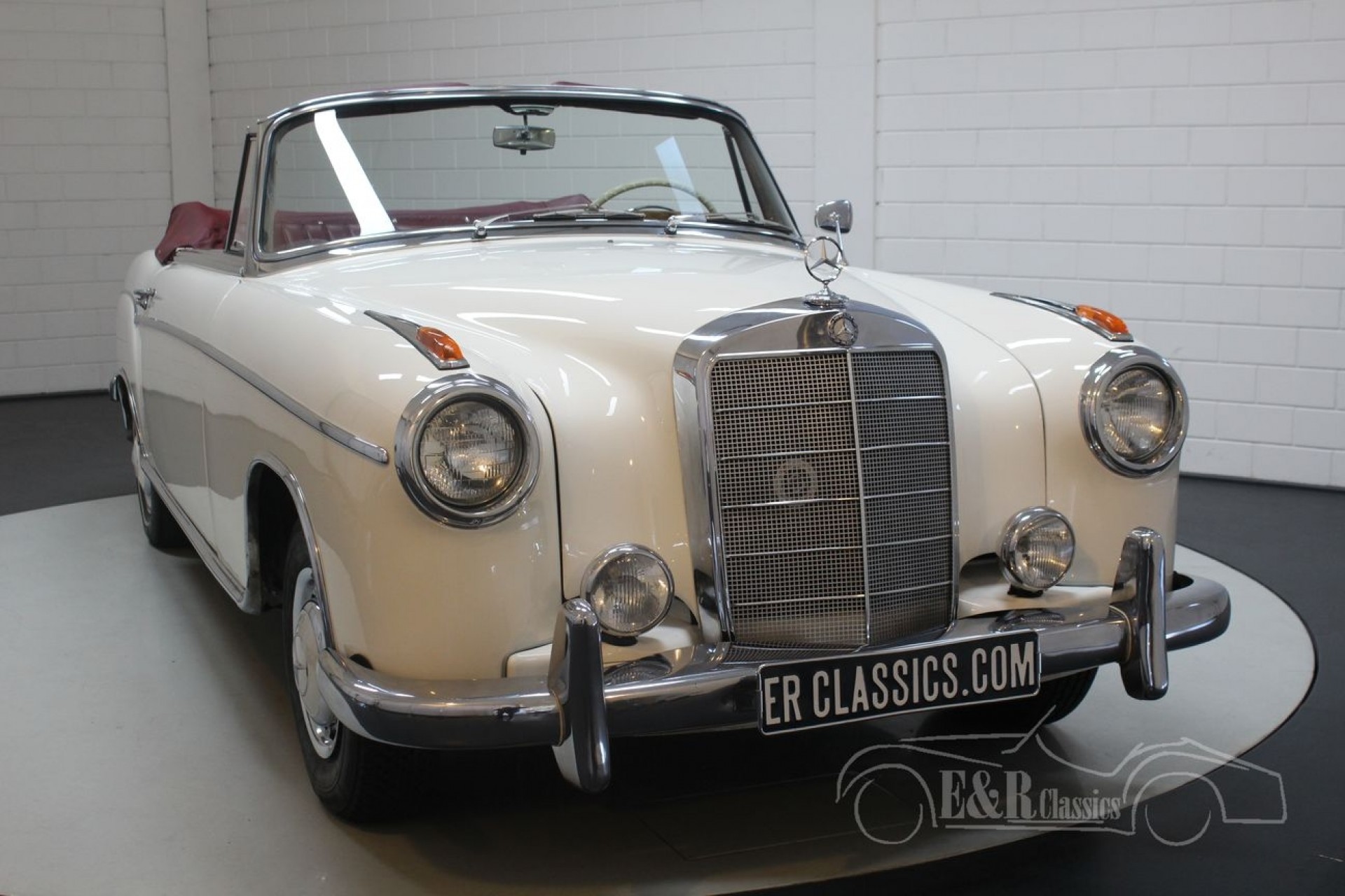 Mercedes Benz 220se Ponton Cabriolet 1960 Zum Kauf Bei Erclassics