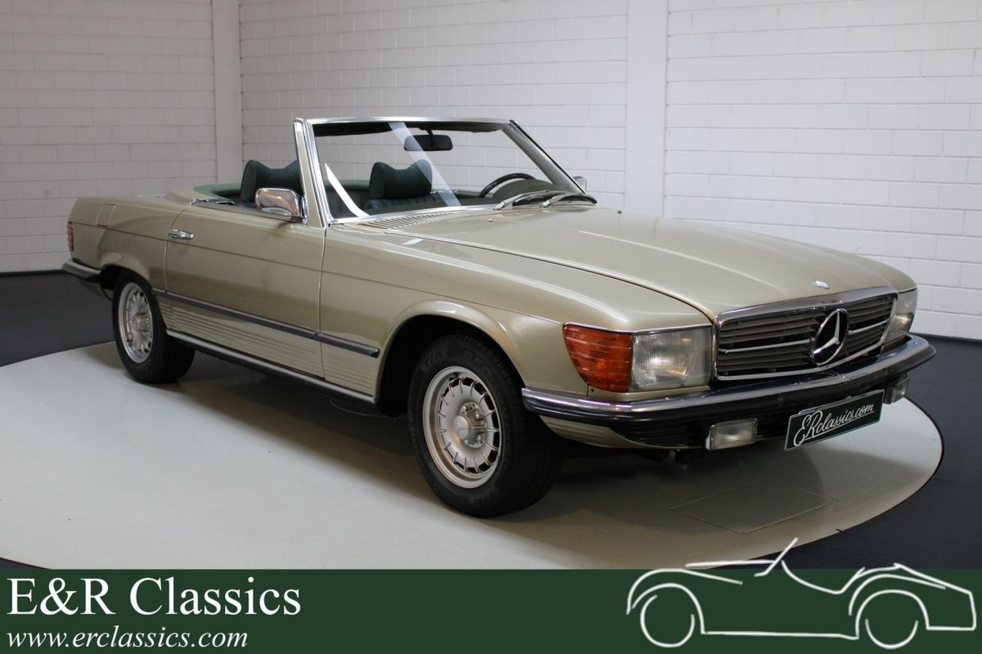 Mercedes Benz 350sl Cabrio V8 Motor 1972 Zum Kauf Bei Erclassics